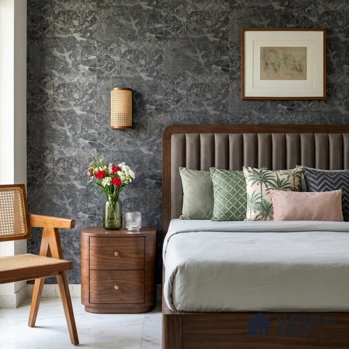 Z1004-9 | 10 Meter x 21 Inch PVC Texture Look Wallpaper - 57 Sq. Ft. | Minimum 15% wastage during installation