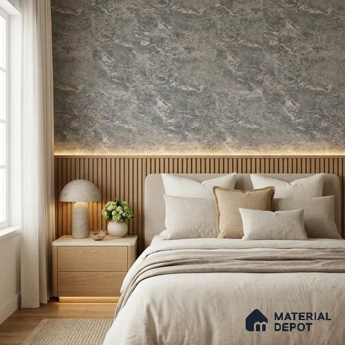 Z1005-7 | 10 Meter x 21 Inch PVC Texture Look Wallpaper - 57 Sq. Ft. | Minimum 15% wastage during installation