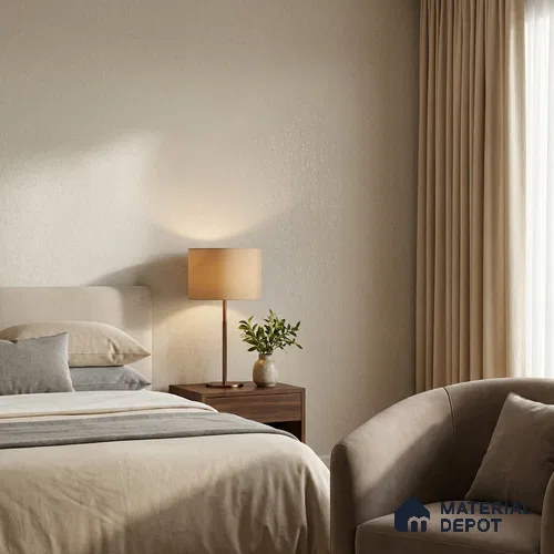 Z1001-1 | Grey Dashed Sheen PVC Textured Wallpaper - 10 Meter x 21 Inch, 57 Sq. Ft. (Min. 15% Wastage)