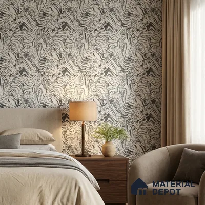 Z1008-6 | 10 Meter x 21 Inch PVC Texture Look Wallpaper - 57 Sq. Ft. | Minimum 15% wastage during installation