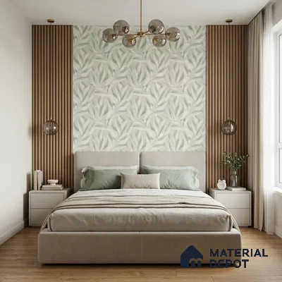 A76102 | 10 Meter x 21 Inches Florals Look Wallpaper - 57.37 Sq. Ft. | Minimum 15% wastage during installation