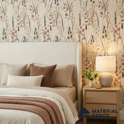 A76203 | 10 Meter x 21 Inches Florals Look Wallpaper - 57.37 Sq. Ft. | Minimum 15% wastage during installation