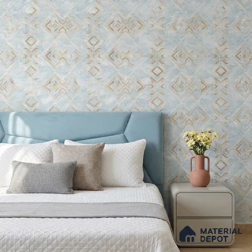 WP1333 | 9.5 Meter x 21 Inches Patterned Look Wallpaper - 55 Sq. Ft. | Minimum 15% wastage during installation