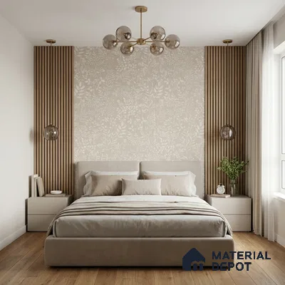 205002 | 10 Meter x 21 Inches Florals Look Wallpaper - 57.37 Sq. Ft. | Minimum 15% wastage during installation