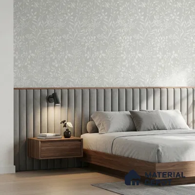 205001 | 10 Meter x 21 Inches Fabric Look Wallpaper - 57.37 Sq. Ft. | Minimum 10% wastage during installation