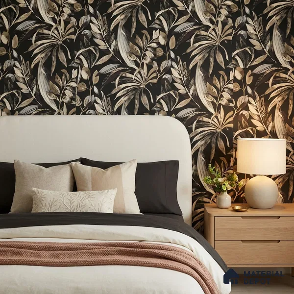 A71203 | 10 Meter x 21 Inches Florals Look Wallpaper - 57.37 Sq. Ft. | Minimum 15% wastage during installation
