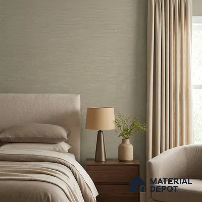WP1347 | 9.5 Meter x 21 Inches Fabric Look Wallpaper - 55 Sq. Ft.  | Minimum 10% wastage during installation