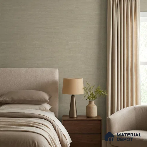 WP1347 | 9.5 Meter x 21 Inches Fabric Look Wallpaper - 55 Sq. Ft. | Minimum 10% wastage during installation