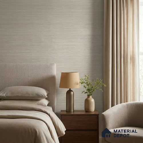 WP1364 | 9.5 Meter x 21 Inches Fabric Look Wallpaper - 55 Sq. Ft.  | Minimum 10% wastage during installation