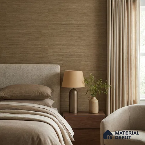 WP1365 | 9.5 Meter x 21 Inches Fabric Look Wallpaper - 55 Sq. Ft.  | Minimum 10% wastage during installation