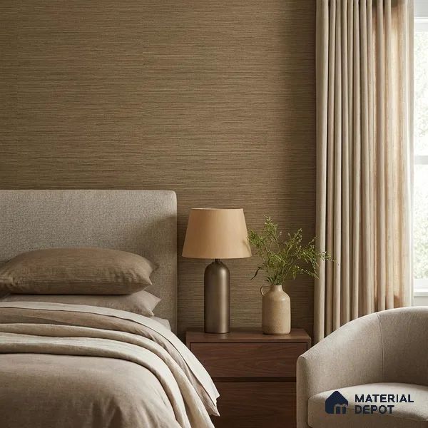 WP1365 | 9.5 Meter x 21 Inches Fabric Look Wallpaper - 55 Sq. Ft. | Minimum 10% wastage during installation