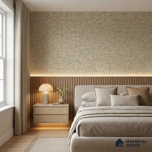WP1356 | 9.5 Meter x 21 Inches Texture Look Wallpaper - 55 Sq. Ft. | Minimum 15% wastage during installation