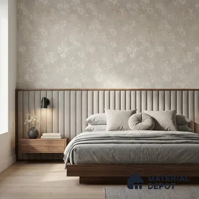 WP1358 | Cream Weathered Trellis Patterned Wallpaper - 9.5 Meter x 21 Inches, 55 Sq. Ft. (Min. 15% Wastage)