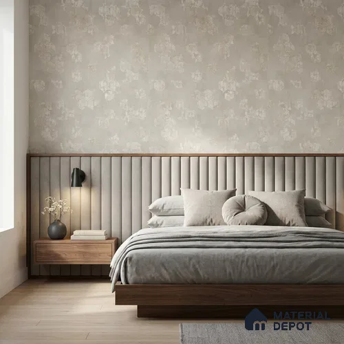 WP1358 | Cream Weathered Trellis Patterned Wallpaper - 9.5 Meter x 21 Inches, 55 Sq. Ft. (Min. 15% Wastage)