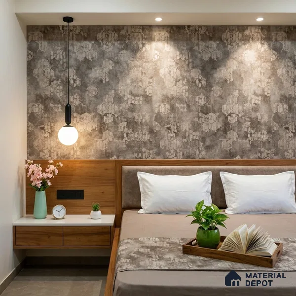 WP1361 | 9.5 Meter x 21 Inches Patterned Look Wallpaper - 55 Sq. Ft. | Minimum 15% wastage during installation