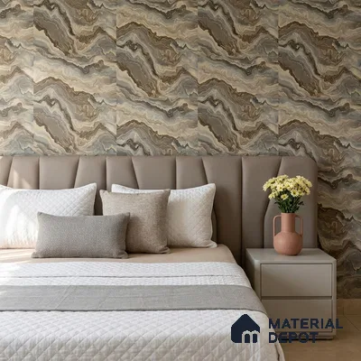 WP1310 | 9.5 Meter x 21 Inches Patterned Look Wallpaper - 55 Sq. Ft.  | Minimum 15% wastage during installation