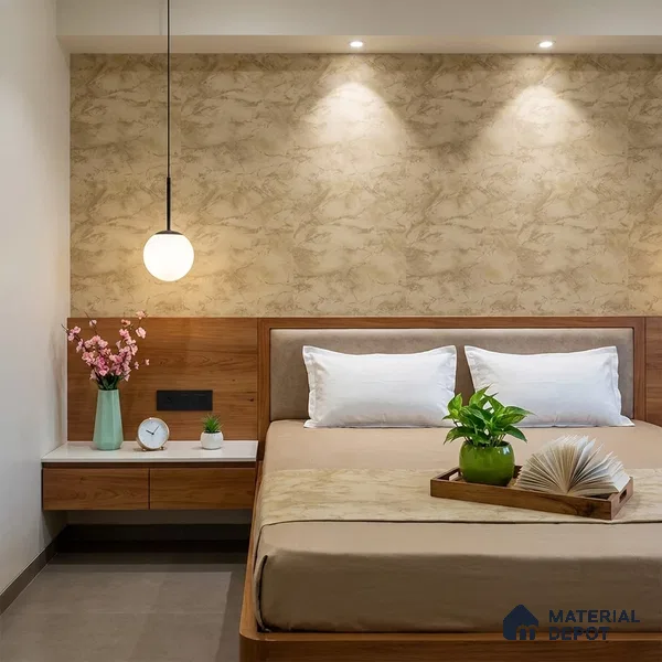 WP1315 | 9.5 Meter x 21 Inches Texture Look Wallpaper - 55 Sq. Ft.  | Minimum 15% wastage during installation