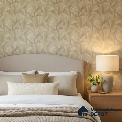 WP1318 | 9.5 Meter x 21 Inches Patterned Look Wallpaper - 55 Sq. Ft.  | Minimum 15% wastage during installation