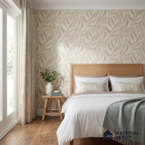 A76101 | 10 Meter x 21 Inches Florals Look Wallpaper - 57.37 Sq. Ft. | Minimum 15% wastage during installation