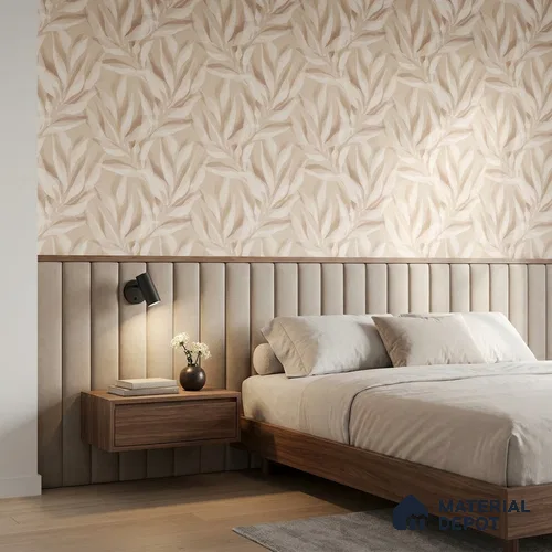 A76103 | 10 Meter x 21 Inches Florals Look Wallpaper - 57.37 Sq. Ft. | Minimum 15% wastage during installation