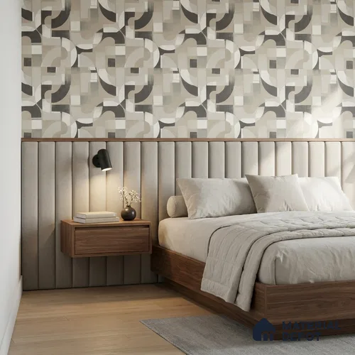 A76002 | 10 Meter x 21 Inches Abstract Look Wallpaper - 57.37 Sq. Ft. | Minimum 15% wastage during installation