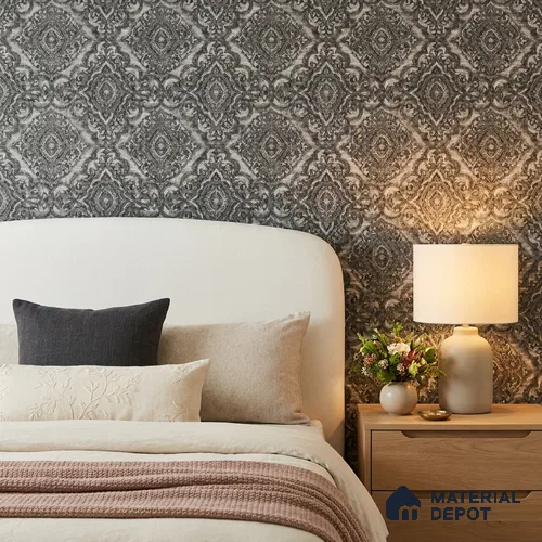 RD24-146 | 10 Meter x 21 Inch Patterned Look Wallpaper - 57 Sq. Ft.