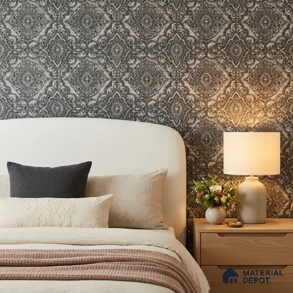 RD24-146 | 10 Meter x 21 Inch Patterned Look Wallpaper - 57 Sq. Ft.