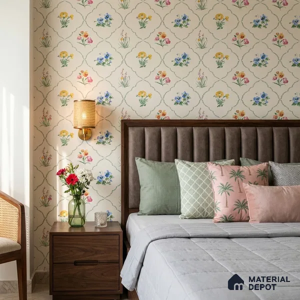 81402-1 | 5 Meter x 42 Inch Patterned Look Wallpaper - 57 Sq. Ft.