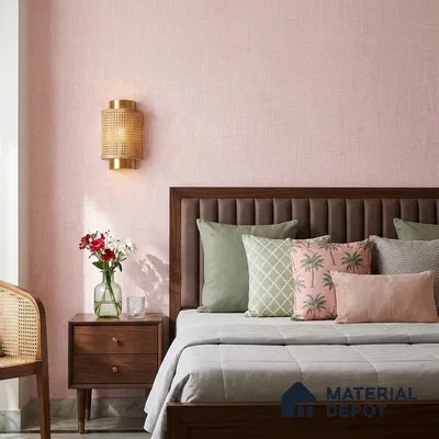 81401-3 | 5 Meter x 42 Inch  Fabric Look Wallpaper - 57 Sq. Ft.