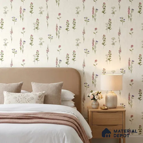 81399-1 | 5 Meter x 42 Inch Florals Look Wallpaper - 57 Sq. Ft.