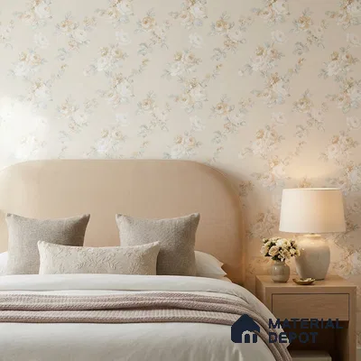 81398-1 | 5 Meter x 42 Inch  Florals Look Wallpaper - 57 Sq. Ft.