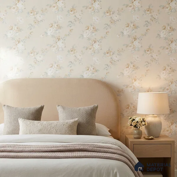 81398-1 | 5 Meter x 42 Inch  Florals Look Wallpaper - 57 Sq. Ft.