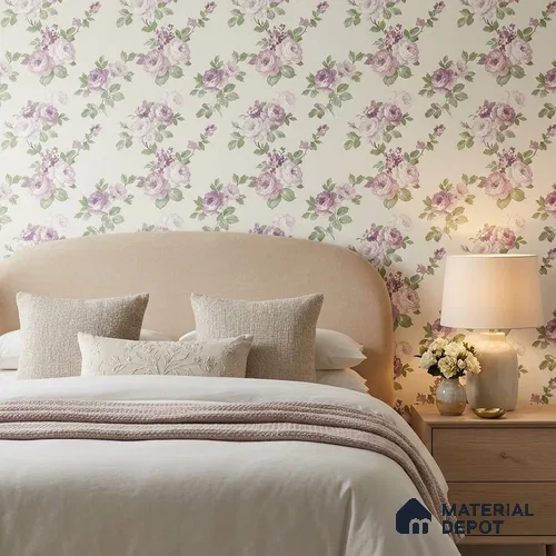81398-2 | 5 Meter x 42 Inch Florals Look Wallpaper - 57 Sq. Ft.