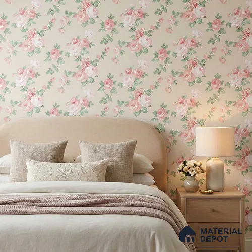 81398-3 | 5 Meter x 42 Inch Florals Look Wallpaper - 57 Sq. Ft.