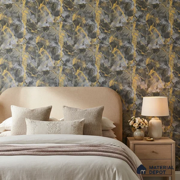 81408-4 | 5 Meter x 42 Inch Stone Look Wallpaper - 57 Sq. Ft.