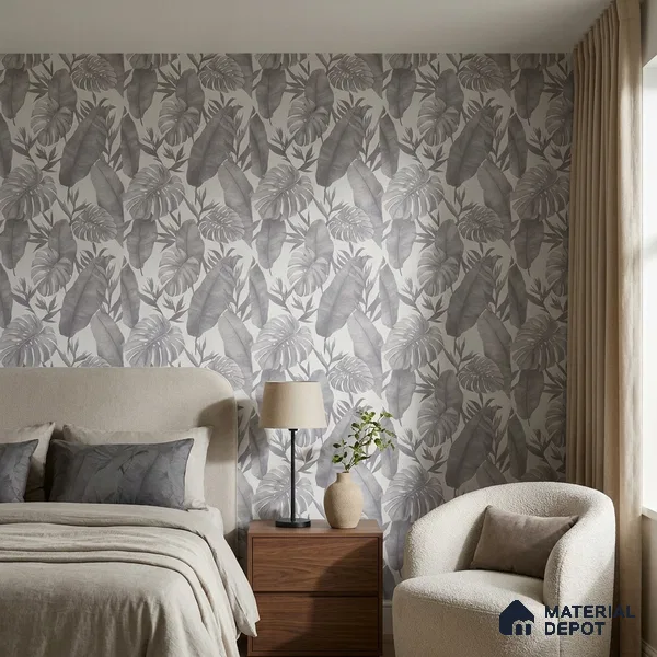 M15-2 | 10 Meter x 21 Inches Florals Look Wallpaper - 57.37 Sq. Ft. | Minimum 15% wastage during installation