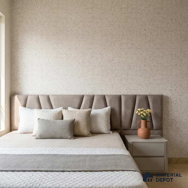 M10-3 | Grey Fleck Cork Textured Wallpaper - 10 Meter x 21 Inches, 57.37 Sq. Ft. (Min. 15% Wastage)