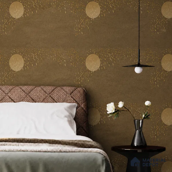 MM01 | 10 Meter x 21 Inches Patterned Look Wallpaper - 57.37 Sq. Ft. | Minimum 15% wastage during installation
