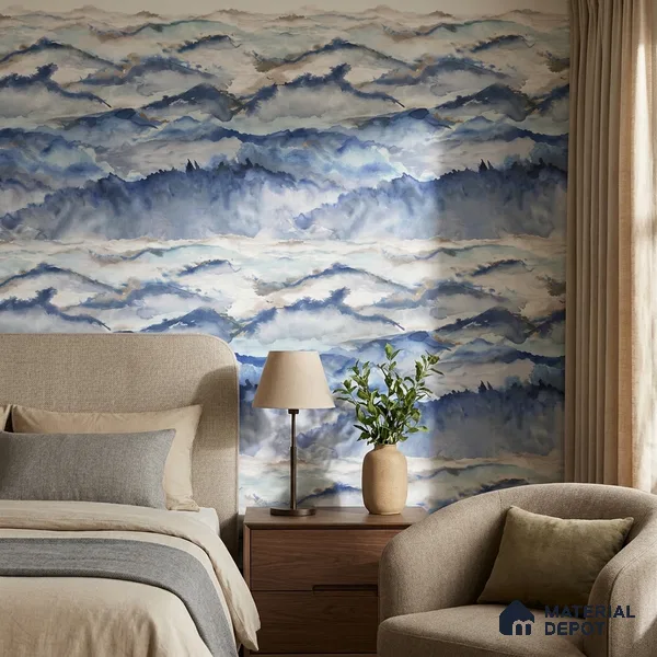 MM02 | 10 Meter x 21 Inches Abstract Look Wallpaper - 57.37 Sq. Ft. | Minimum 15% wastage during installation