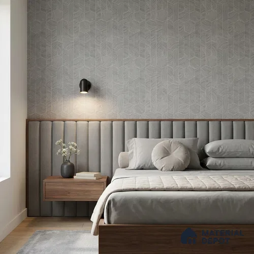M4-1 | 10 Meter x 21 Inches Patterned Look Wallpaper - 57.37 Sq. Ft. | Minimum 15% wastage during installation