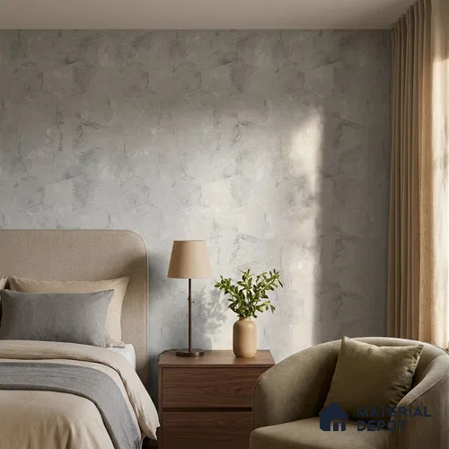 M5-3 | 10 Meter x 21 Inches Geometric Look Wallpaper - 57.37 Sq. Ft. | Minimum 15% wastage during installation