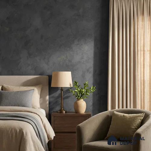M6-1 | 10 Meter x 21 Inches Plain Look Wallpaper - 57.37 Sq. Ft. | Minimum 10% wastage during installation