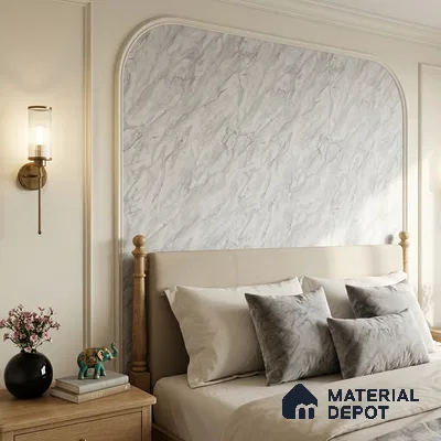 M11-6 | 10 Meter x 21 Inches Marble Look Wallpaper - 57.37 Sq. Ft. | Minimum 10% wastage during installation