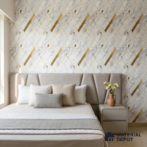 M12-2 | 10 Meter x 21 Inches Texture Look Wallpaper - 57.37 Sq. Ft. | Minimum 15% wastage during installation