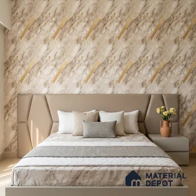 M12-3 | 10 Meter x 21 Inches Texture Look Wallpaper - 57.37 Sq. Ft. | Minimum 15% wastage during installation