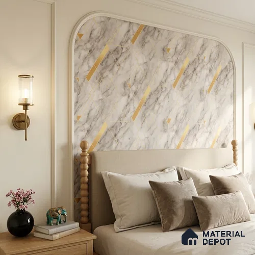 M12-4 | 10 Meter x 21 Inches Texture Look Wallpaper - 57.37 Sq. Ft. | Minimum 15% wastage during installation