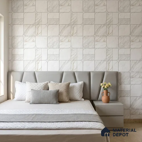 M21-2 | 10 Meter x 21 Inches Patterned Look Wallpaper - 57.37 Sq. Ft. | Minimum 15% wastage during installation