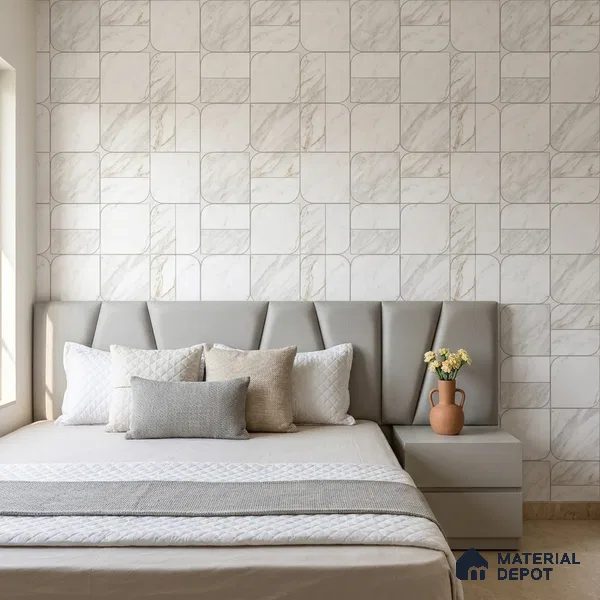 M21-2 | 10 Meter x 21 Inches Patterned Look Wallpaper - 57.37 Sq. Ft. | Minimum 15% wastage during installation