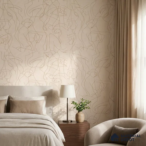 SO27042 | 10 Meter x 21 Inches Abstract Look Wallpaper - 57.41 Sq. Ft.