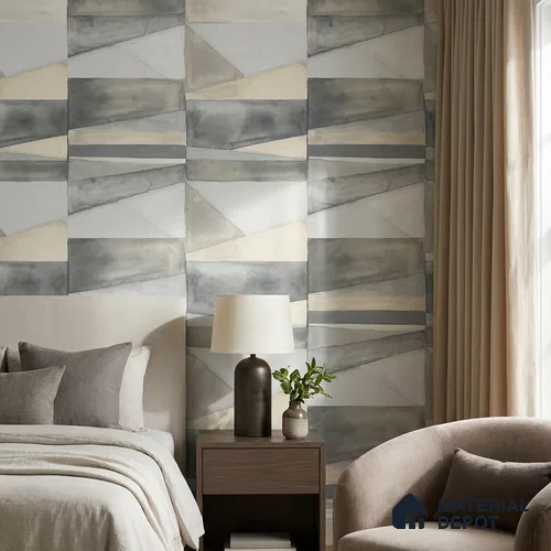 SO27034 | 10 Meter x 21 Inches Abstract Look Wallpaper - 57.41 Sq. Ft.